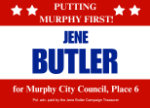 Jene Butler for Murphy